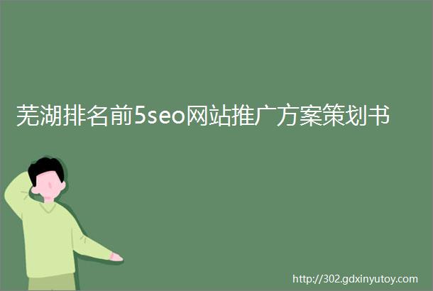 芜湖排名前5seo网站推广方案策划书